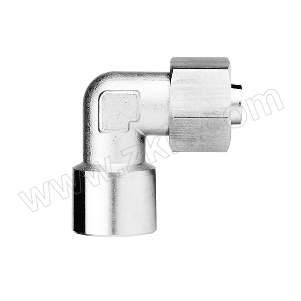 ANAIKE M系列内螺纹锁母弯头 GNLF0425-M6 316不锈钢 锁管4×2.5mm-内螺纹M6 1个