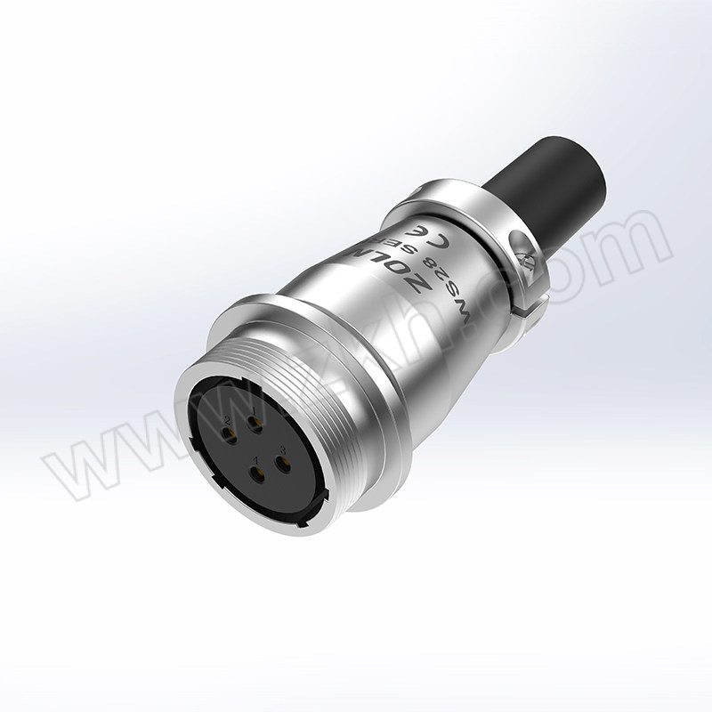 ZOLN/中连 WS28带孔母插座/对接款 26芯 5A 400V 1个