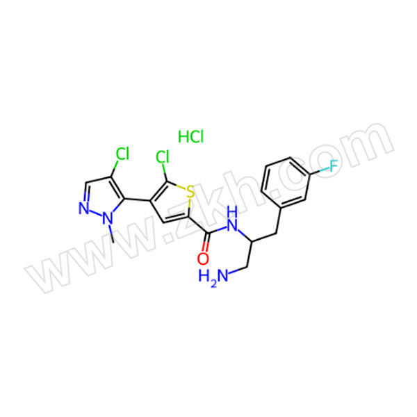 MACKLIN/麦克林 Afuresertib hydrochloride A884772-5mg CAS号:1047645-82-8 ≥98% 1瓶