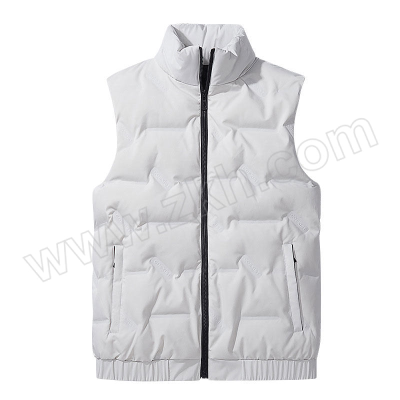 GANGMI/钢米 男款羽绒保暖马甲 TZ-001 3XL 白色 1件