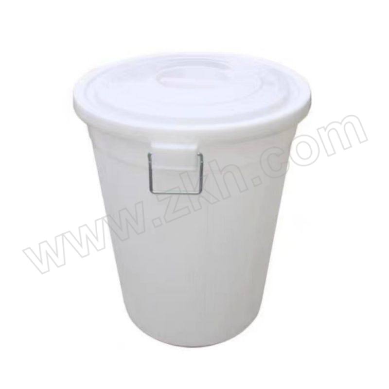 YJ/羽佳 塑料圆桶 200L 带盖 上径610×800mm 1个