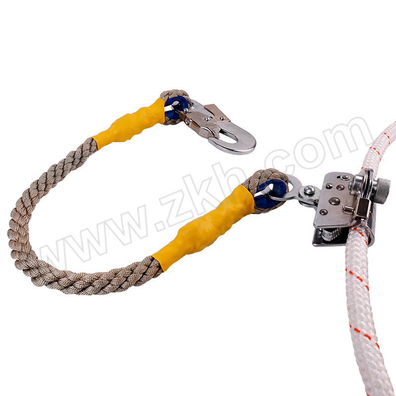 HWJT/京特 自锁器 YB-GKZY-ZSQS 含单绳+自锁器 适配直径16~18mm 1个