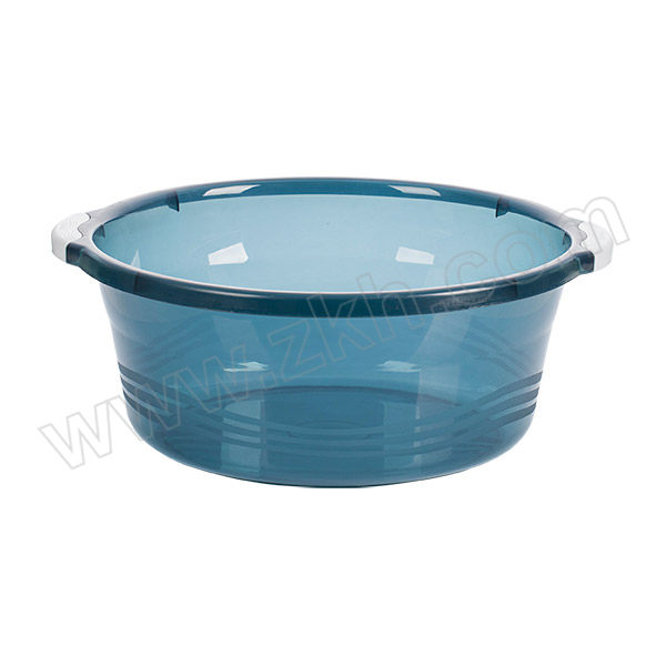CHAHUA/茶花 塑料盆 03431K 约11.7L φ38×15.6cm 颜色随机(暖灰色 蓝灰色) 1个