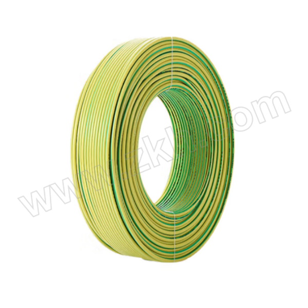 MINDA/敏达 WDZN-BYJ-450/750V-1×2.5 黄绿双色 100m 1卷 天津华光 低烟无卤阻燃耐火布电线