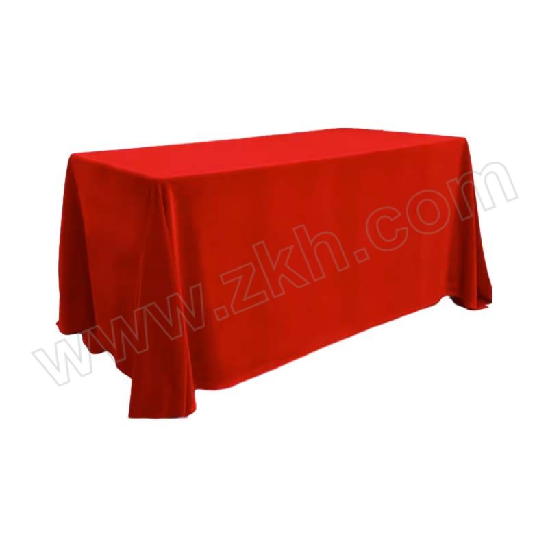 YUETONG/月桐 桌布 YT-D1197 加厚大红色 金丝绒布 2×2.7m 1张