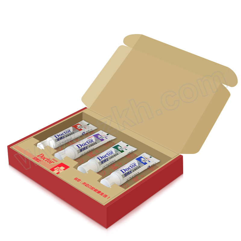 DentalDoctor/牙博士 多效护理牙膏礼盒套装 6924431414929 120g×4 1盒