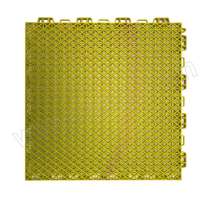 NASIMI/耐思美 加厚悬浮地垫拼接地垫 NSM-S0004 单品尺寸30.5×30.5cm 黄色 1块