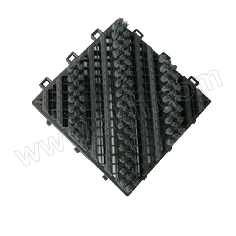 XWH/希万辉 拼接除尘地垫 XWH-DD-008 60×90cm 尺寸含边角 三刷 灰体灰刷丝 1个