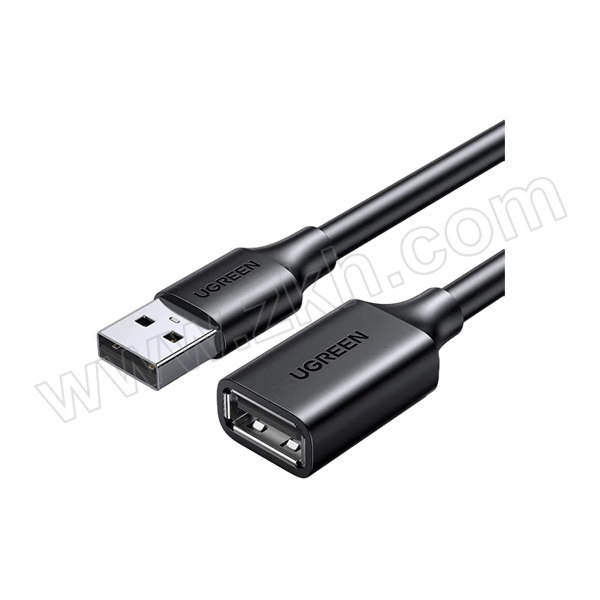 UGREEN/绿联 USB2.0延长线公对母 10314 高速传输数据连接线 电脑U盘鼠标键盘打印机加长线 1m 1条