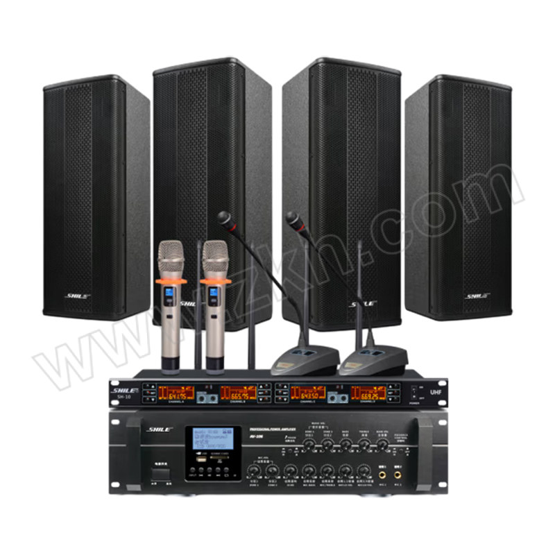 SHILE/狮乐 音箱 AV106+BX404+SH10 不含线材辅材 1套