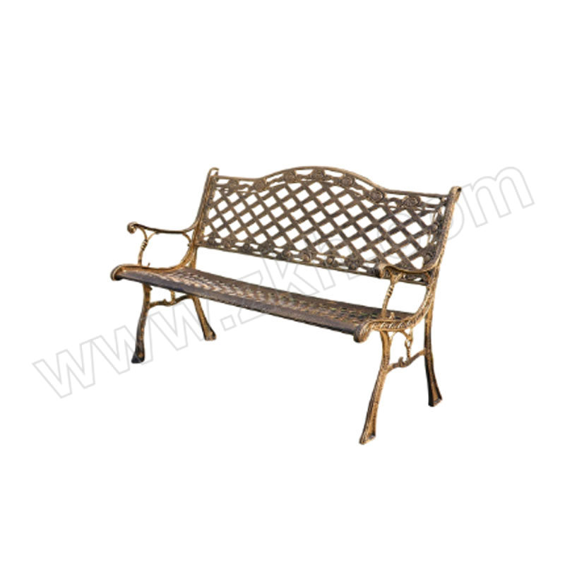 DAODING/稻丁 全铸铁户外公园椅 DD-HWCY-013 尺寸1260×450×790mm 1个