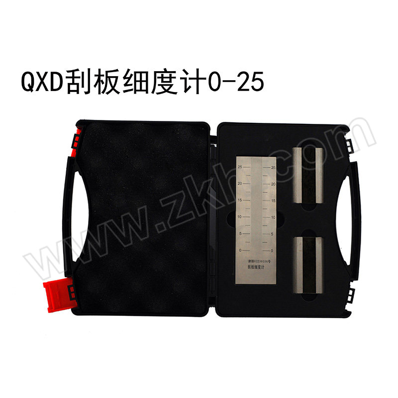 KFN/科孚纳 精科cr12钼钒刮板细度计 QXD0-25 测定色漆漆浆和油墨细度 1块