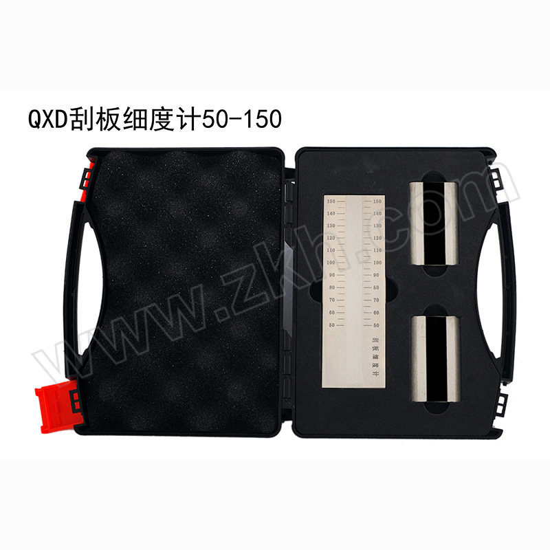 KFN/科孚纳 精科cr12钼钒刮板细度计 QXD50-150 测定色漆漆浆和油墨细度 1块