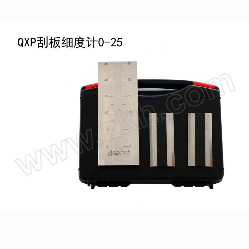 KFN/科孚纳 精科ISO刮板细度计/单槽 QXP0-25 测定色漆漆浆和油墨细度 1块