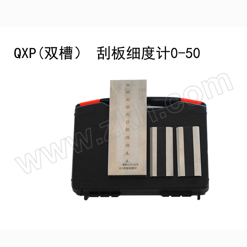 KFN/科孚纳 精科ISO刮板细度计/双槽 QXP0-50S 测定色漆漆浆和油墨细度 1块