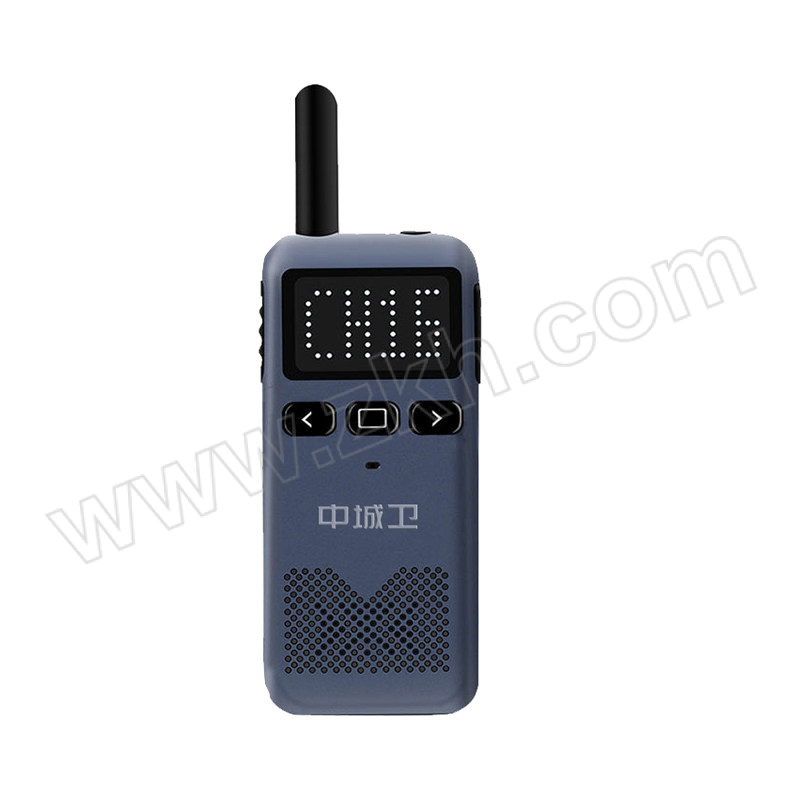 ZCW/中城卫 模拟对讲机 ZCW-F3 3W 黑色 400~470MHz 1台