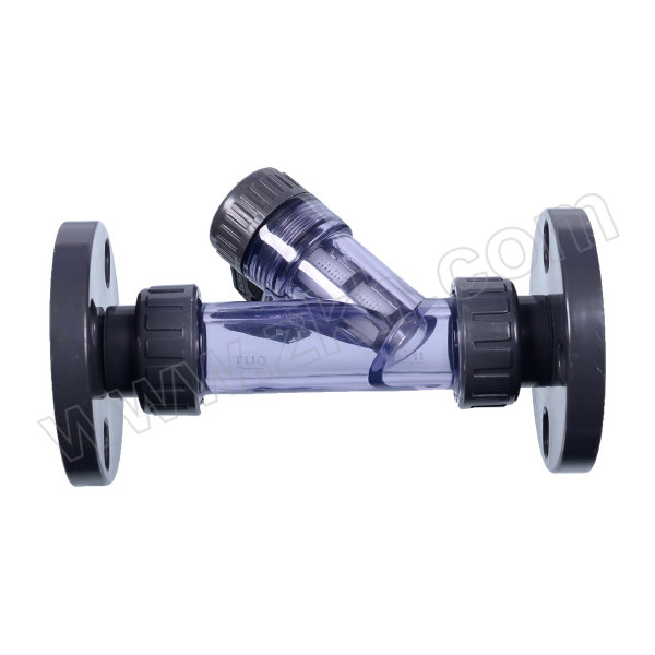 GRM/格来美 UPVC法兰式过滤器(国标) DN125 深灰色 适配管外径140mm 1个