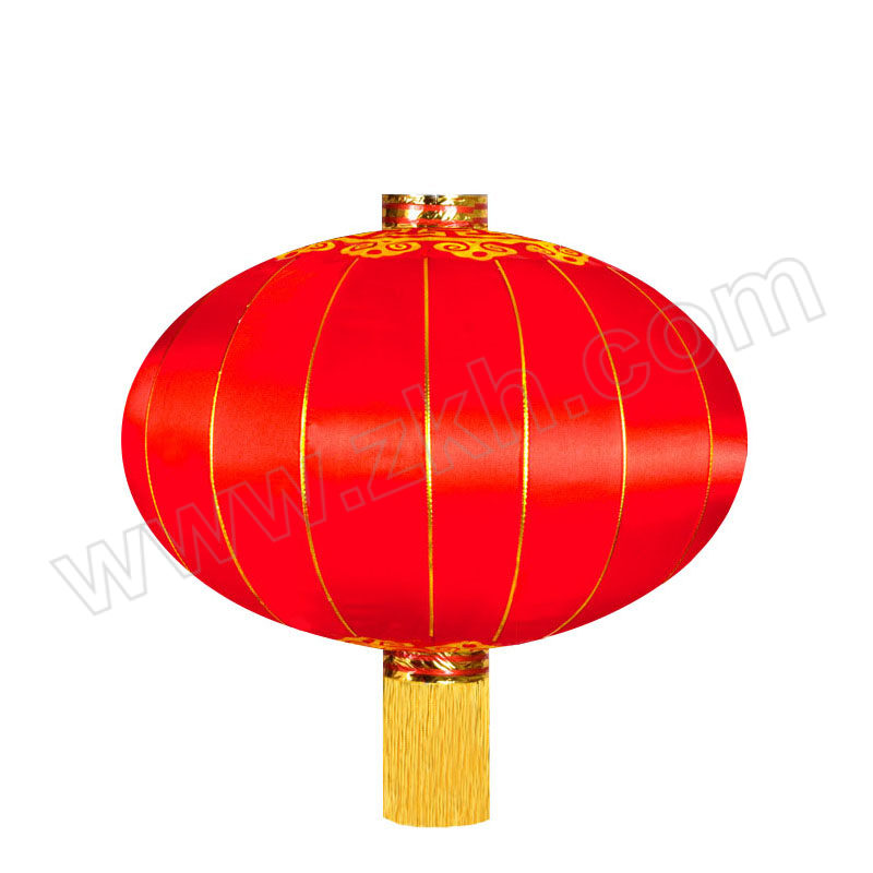 XWH/希万辉 可定制铁口绸缎红灯笼 XWH-HDL-117 φ40cm红灯笼 1个