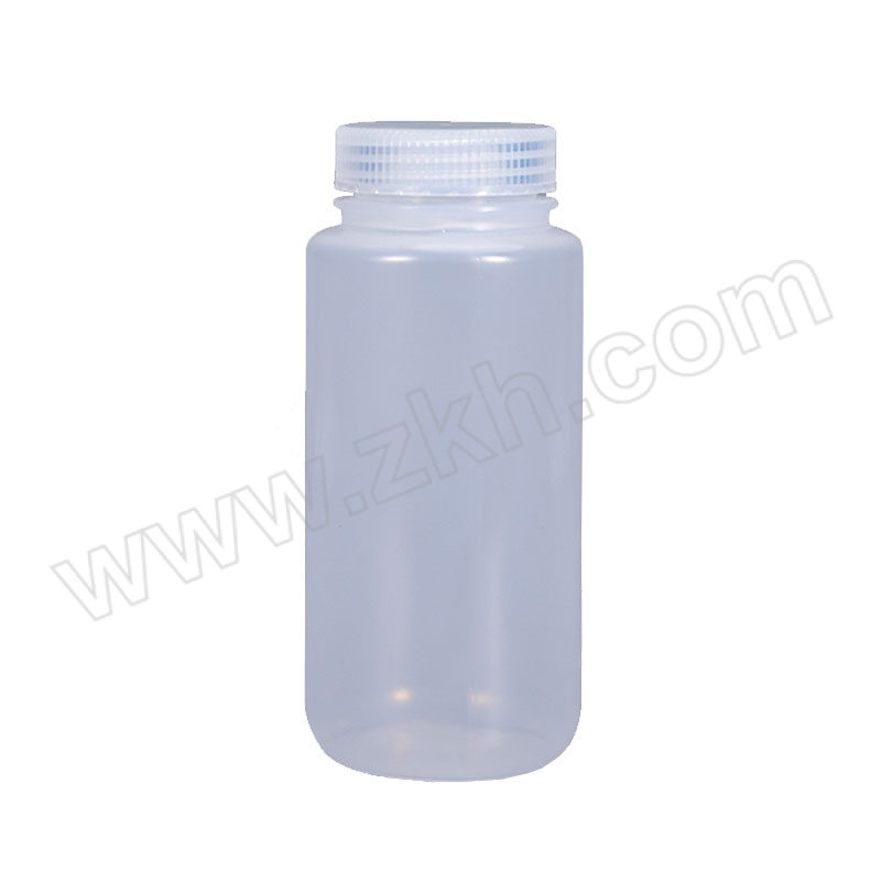 ZHLA/中环力安 PP广口瓶(耐高温试剂瓶) ZHLA-PPG-007 500mL 透明 1个