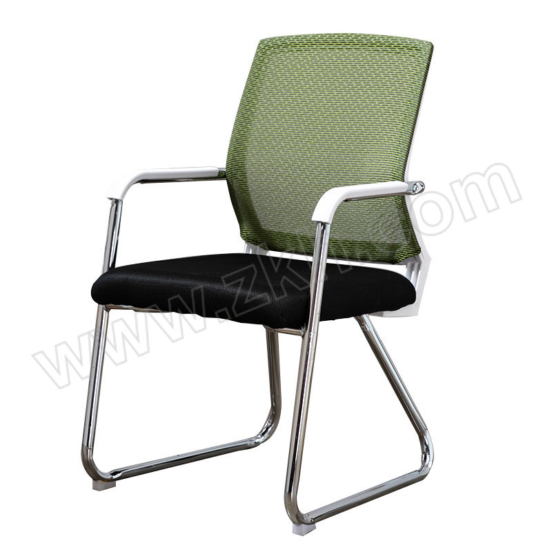 SX/韶希 白框绿色网布办公椅乳胶坐垫款 SX-bgy10 尺寸560×520×900mm 1把