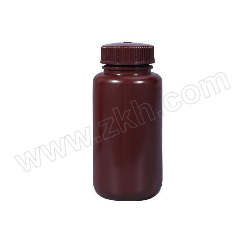 ZHLA/中环力安 PP广口瓶耐高温试剂瓶 ZHLA-PPG-777 250mL 避光棕色 1个