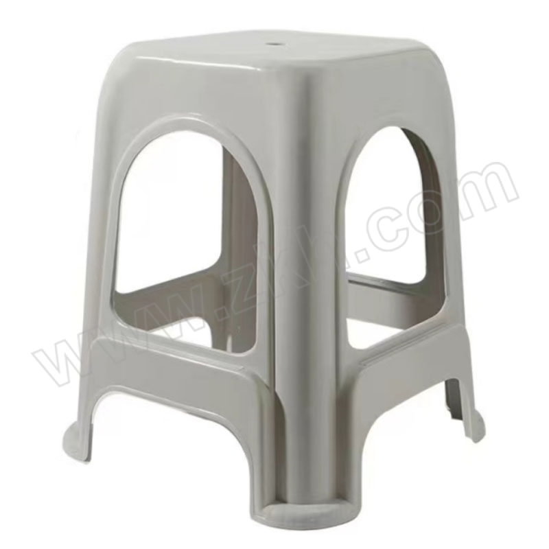 SHANGYUE/上跃 灰色加厚方面塑料凳子 MYJ-1002 1个