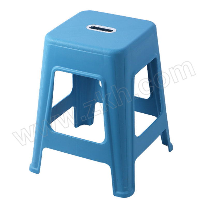 SHANGYUE/上跃 蓝色塑料凳 MYJ-882 尺寸370×370×465mm 1个