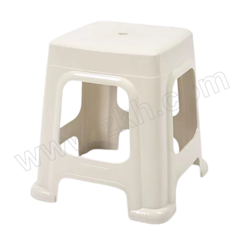 SHANGYUE/上跃 卡其色塑料小凳子 MYJ-012 尺寸330×330×350mm 1个