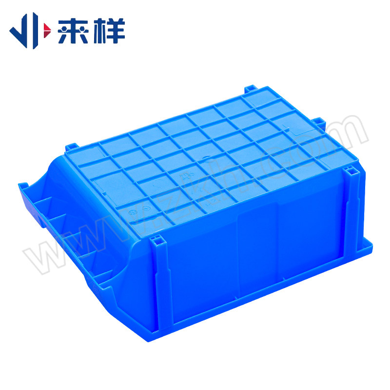 LAIYANG/来样 斜口零件盒 R5-L 外尺寸450×290×170mm 内尺寸400×265×160mm 蓝色 1个