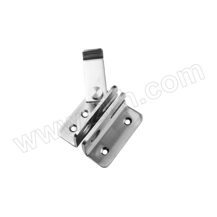 HSCOPE/豪思克普 不锈钢插销锁 HSKP-E00120-5 左开大号 61.2×24.5mm 银色 2件搭配组合 1个
