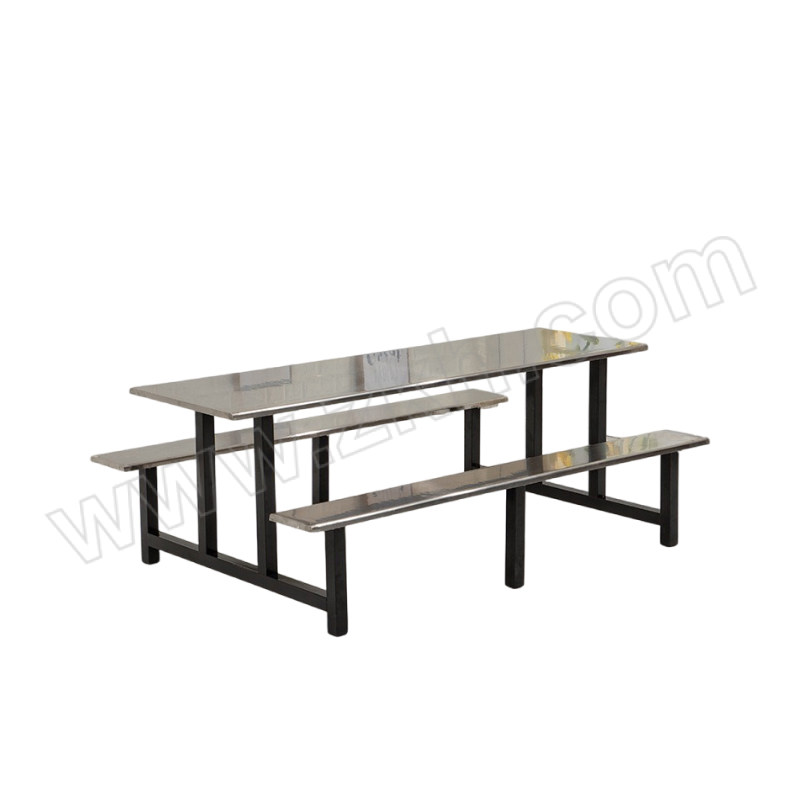 DAODING/稻丁 食堂桌椅组合 DD-XX-013 尺寸2000×600×750mm 1个