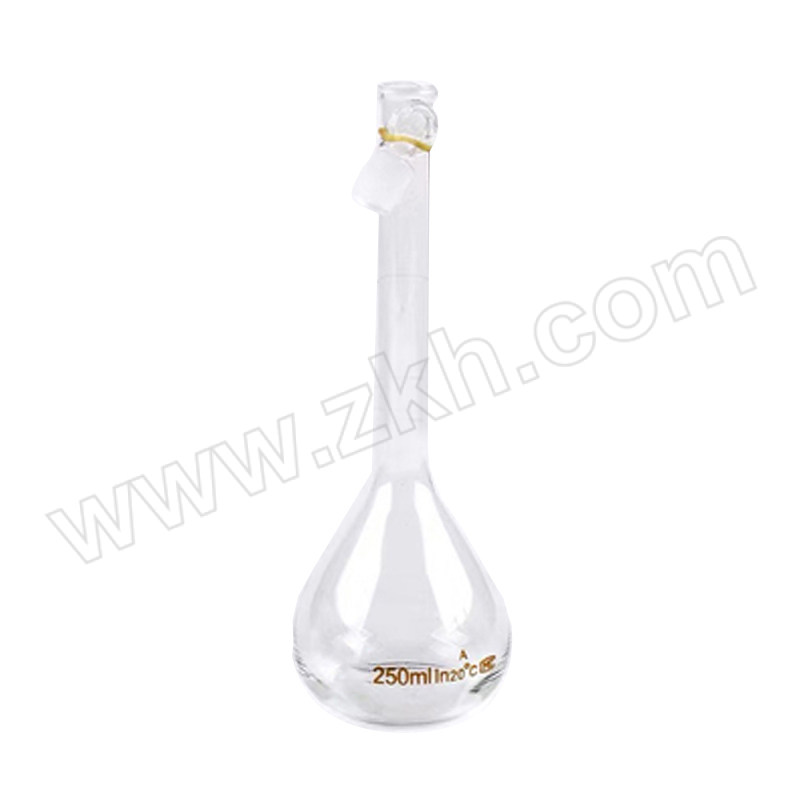 CNMF/谋福 高硼硅玻璃容量瓶 透明 250mL 1只