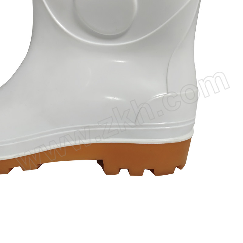 HENGSHI/恒狮 防滑防水防腐高筒PVC雨鞋 DR-12-20 40码 白色 1双