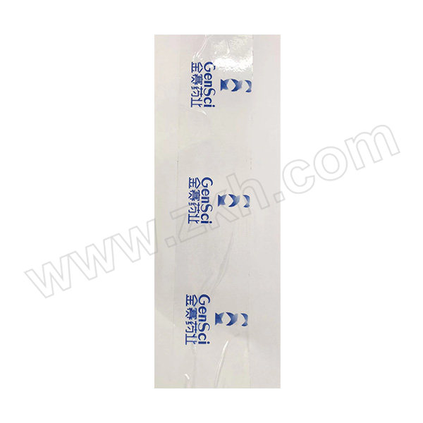 ZHANXIN/展信 印刷封箱胶带 透明底印金赛药业logo 色号PANTONE BLUE 072 C 50μm×60mm×1000m 1卷