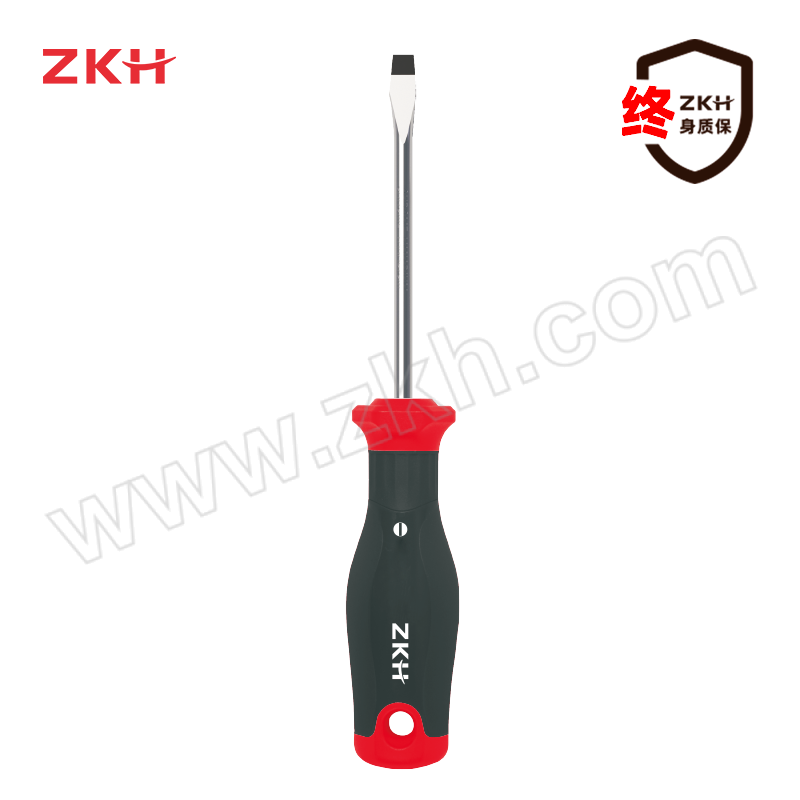 ZKH/震坤行 工业级一字螺丝批 STSL6150 带磁 6×150mm(∅6mm) 1把