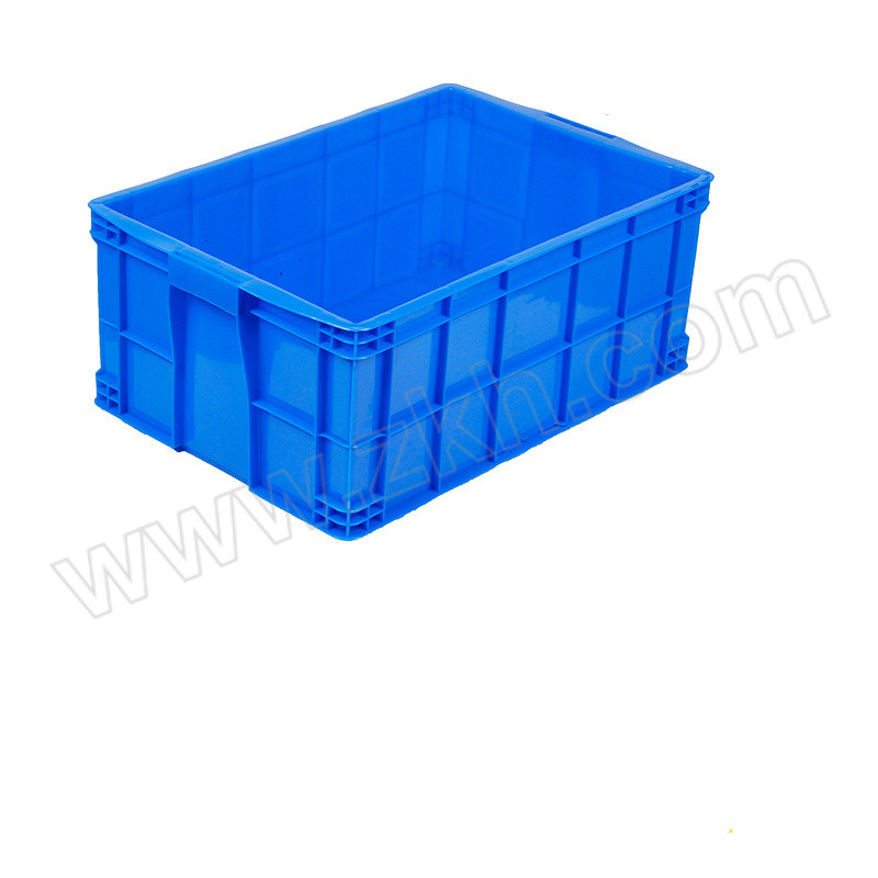 YISHU/翊舒 塑料周转箱 575-250箱 外尺寸640×430×260mm 内尺寸575×390×250mm 蓝色 1个
