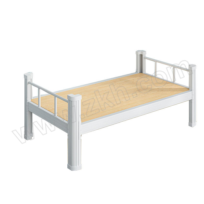 KAIYUANSHUN/凯源顺 钢制1米宽灰白色型材单人床 KYS-XCS02 尺寸2000×1000×750mm 1张