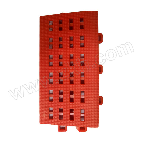 ZKH/震坤行 升级版三合一模块地垫(配件) SMR 母边条150×75mm 红色 1块