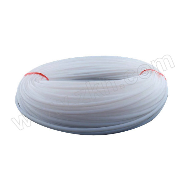 ZHENGMI/正密 聚四氟乙烯气管（铁氟龙气管) PTFE-φ8×5mm-100米/卷-乳白色 1卷