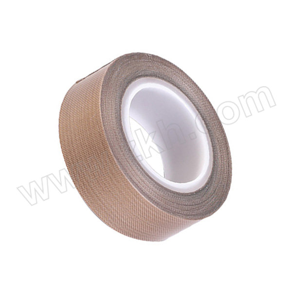 ZKH/震坤行 特氟龙玻纤胶带 7013 0.13mm×25mm×10m 棕色 32mm内径PE塑料管芯 适用于平面贴合 1卷