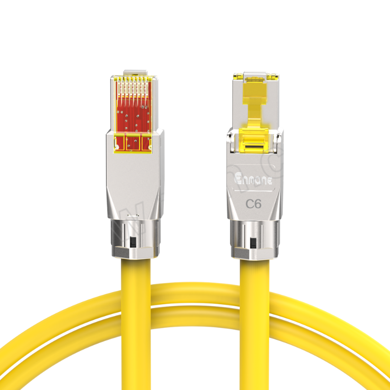 ENMANE/英曼 六类工程网络跳线 KSP8-6-2(黄色） 2m 1根