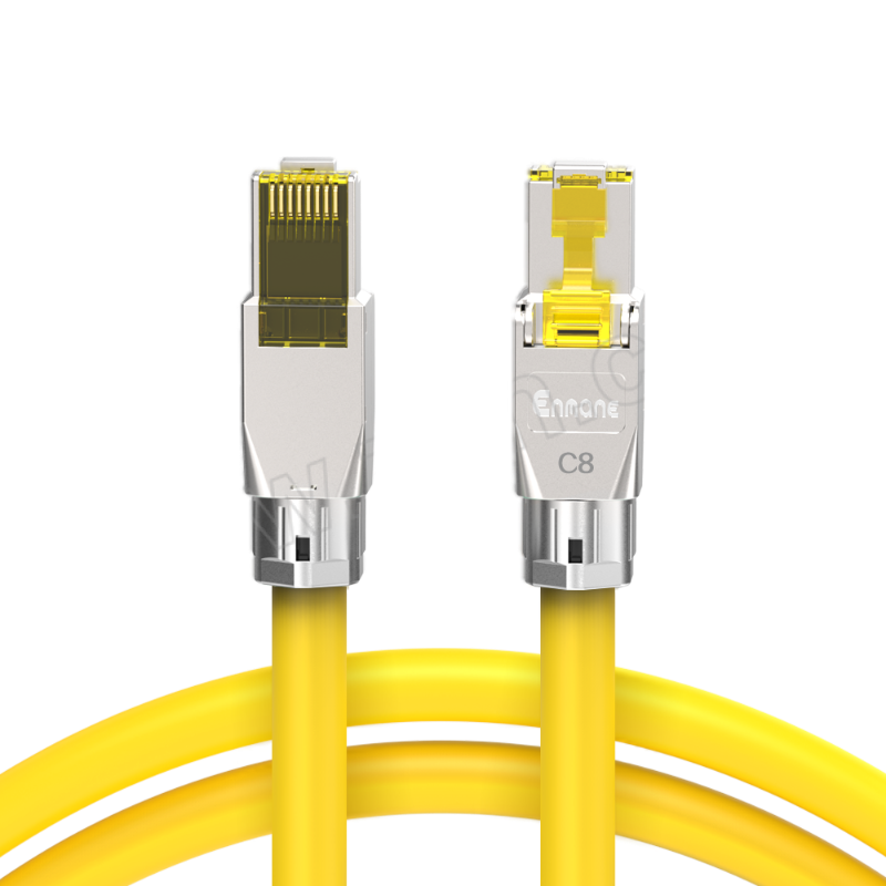 ENMANE/英曼 八类工程网络跳线 KSP8-8-3(黄色） 3m 1根
