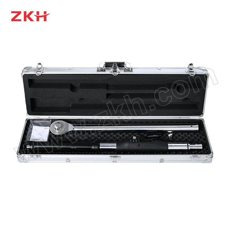 ZKH/震坤行 工业级棘轮头数显大扭矩扭力扳手(充电版) HHT-DTW3000 1" 150~3000N·m 1把