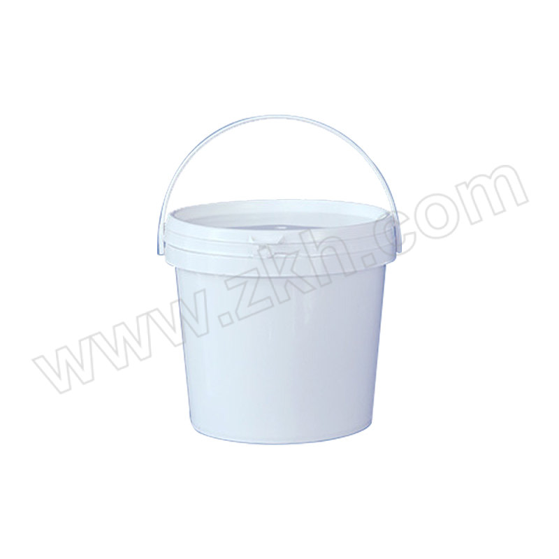ZHLA/中环力安 塑料涂料桶 ZHLA-SLT-001 5L 白色 214×191×210mm 1个