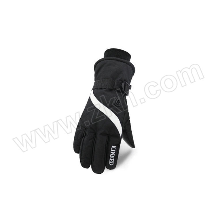 HSCOPE/豪思克普 滑雪保暖手套 HSKP-STTEF301 均码 黑色 1双