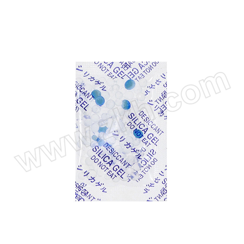 ZKH/震坤行 白胶掺5%变色硅胶(蓝胶)干燥剂 OPP 10g×500包×3袋 1箱