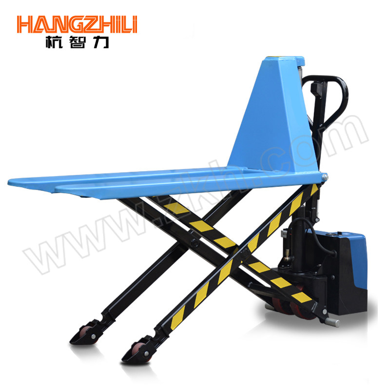 HANGZHILI/杭智力 电动高起升搬运车 EGSF1000 载重1t 货叉长度1150mm 货叉宽度685mm 最低高度85mm 提升高度800mm 升降电动 行走手动 1台