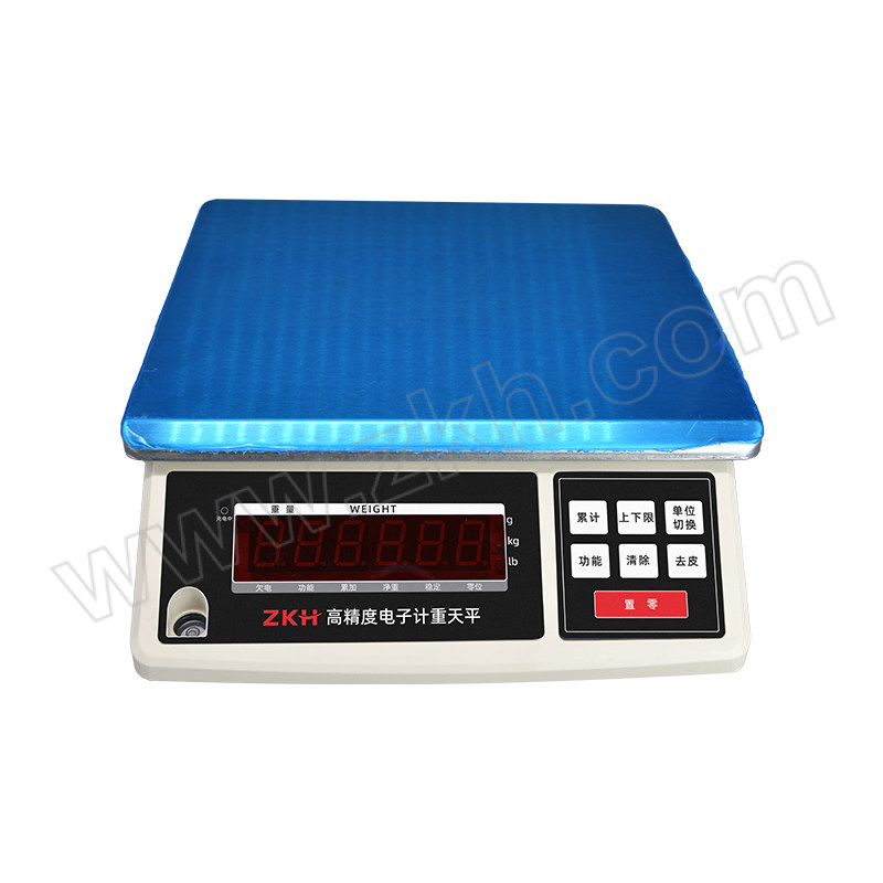 ZKH/震坤行 精品电子计重桌秤 JDS-30 量程30kg 精度1g 秤盘尺寸292×230mm 1台