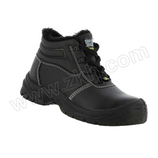 SAFETY JOGGER/鞍琸宜 Safetyboy Winter中帮保暖安全鞋 011386 40码 黑色 防砸防刺穿防静电加绒 1双