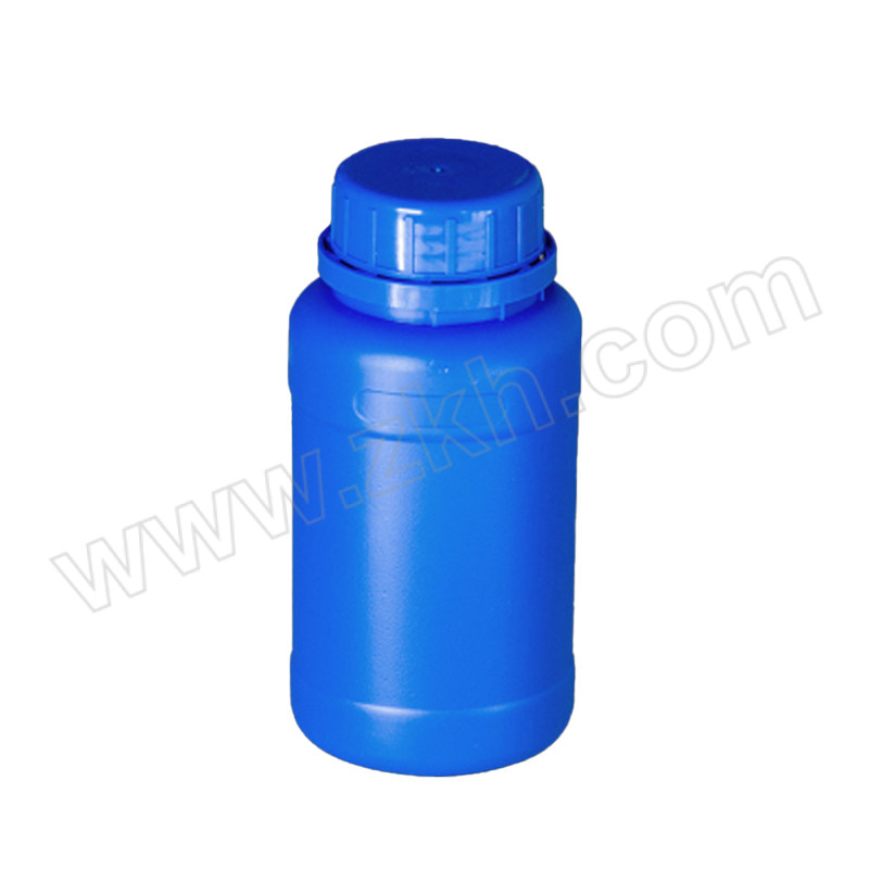 CNMF/谋福 加厚塑料分装瓶(塑料圆瓶) 250mL 蓝色(配铝箔盖) 1个